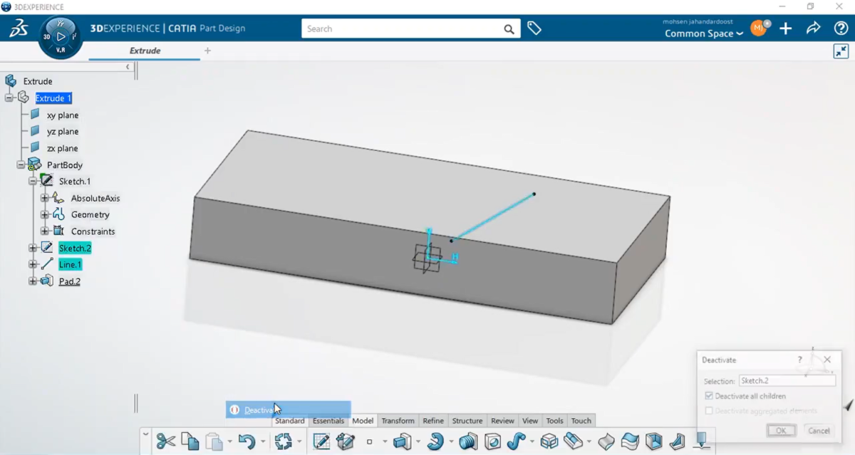 CATIA 3DExperience R2023X 软件界面2