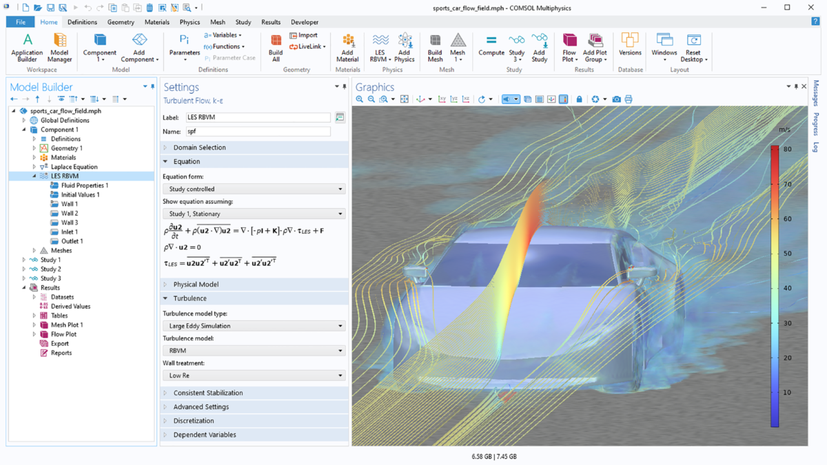 COMSOL Multiphysics® 6.1 软件界面2