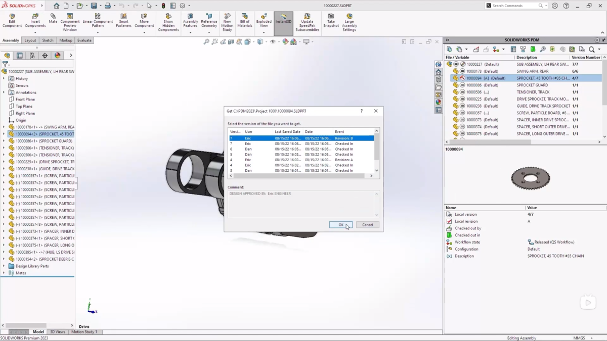 SOLIDWORKS PDM软件界面 (6)